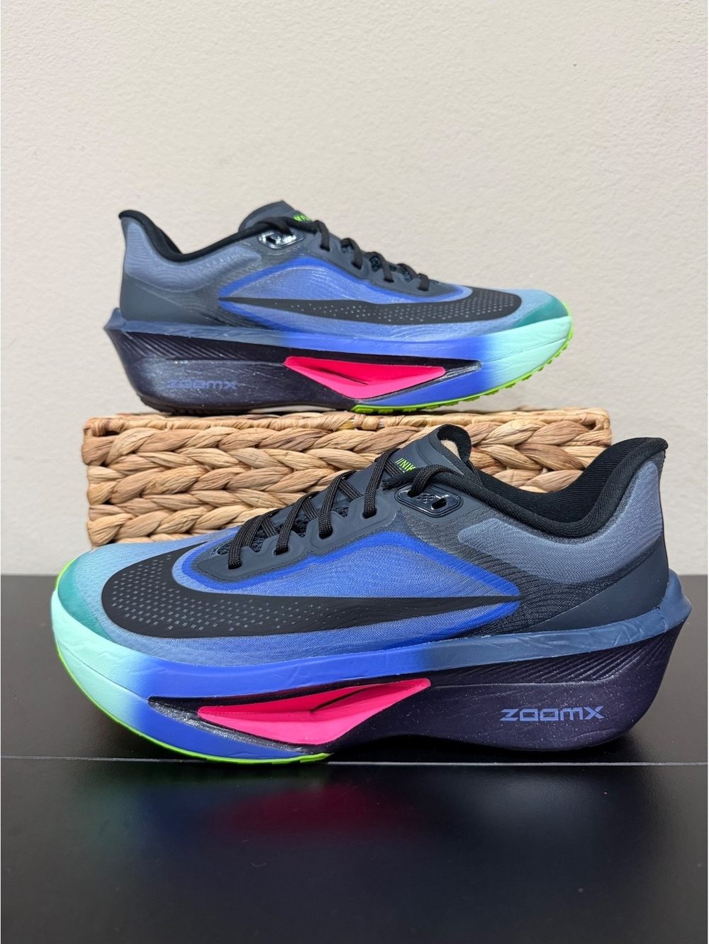 Size 9.5 - Nike Zoom Fly 6 “Glam Dark Obsidian Emerald”